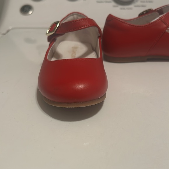 L’Amour Red Flats sz 12 worn once - Picture 5 of 10